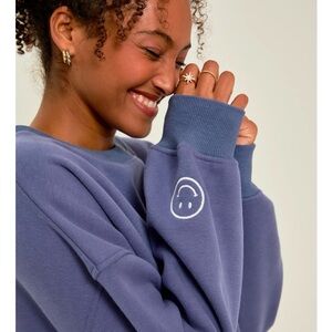 Altar'd State Cozy Blue Sweatshirt